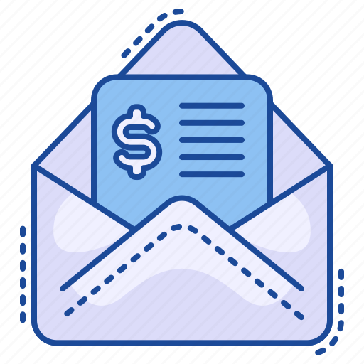 Bill, invoice, mail, message, payment icon - Download on Iconfinder