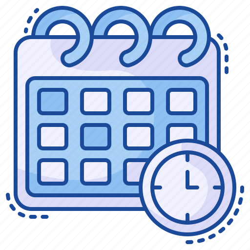 Calendar, clock, deadline, time, business icon - Download on Iconfinder