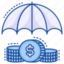 insurance, money, umbrella, safety, secutiry
