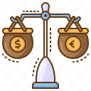 claw, balance, scale, justice, money