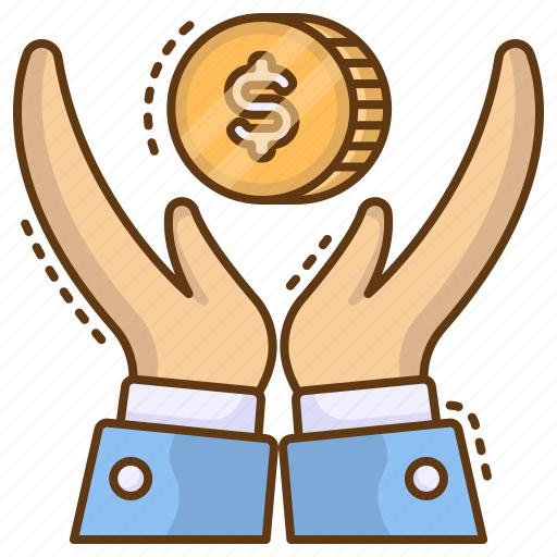 Money, saving, hand, hands, up icon - Download on Iconfinder