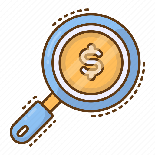Searching, money, search, business, finance icon - Download on Iconfinder