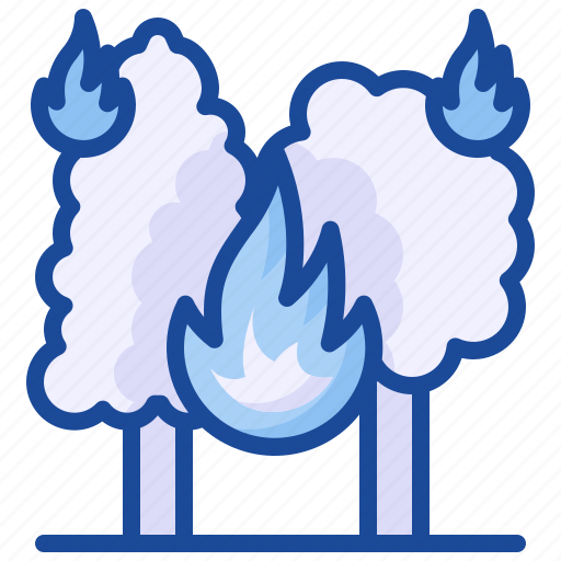 Fire, flame, forest, disaster, wildfire icon - Download on Iconfinder