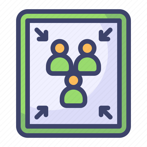 Meeting, point, assembly, location icon - Download on Iconfinder