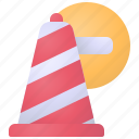 cone, cauntion, block, stop, traffic