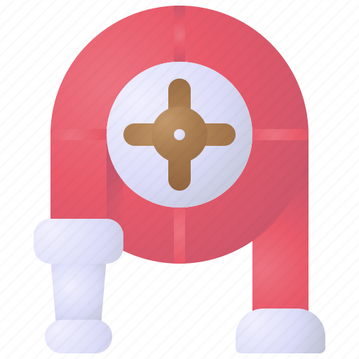 Hose, pipe, rope, firefighter, water icon - Download on Iconfinder