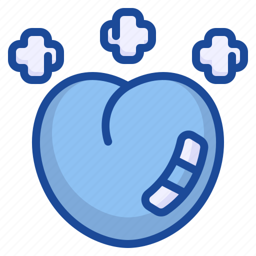 Carelove, healthy, heart, sick, pain icon - Download on Iconfinder