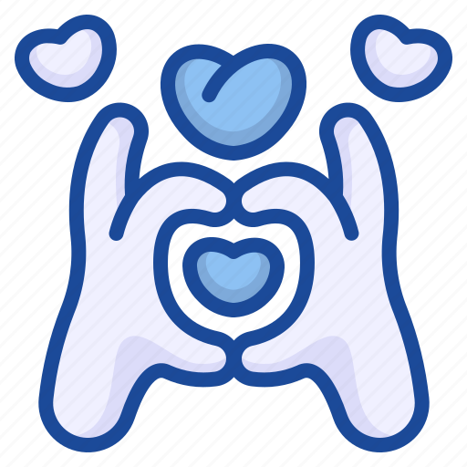 Hand, love, heart, romantic icon - Download on Iconfinder
