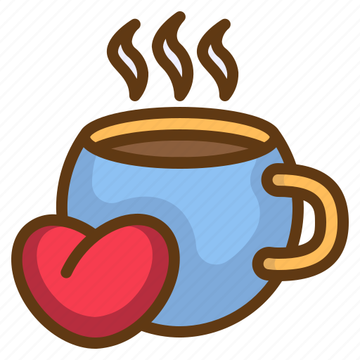 Chocolate, hot, mug, love, heart icon - Download on Iconfinder