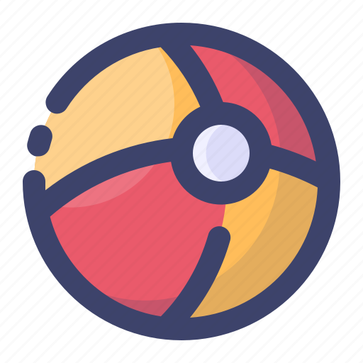 Ball, beach, holidays, summer icon - Download on Iconfinder