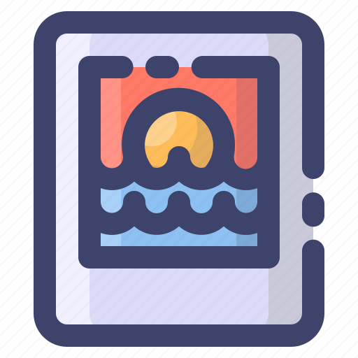 Photo, sea, vacation, sun icon - Download on Iconfinder