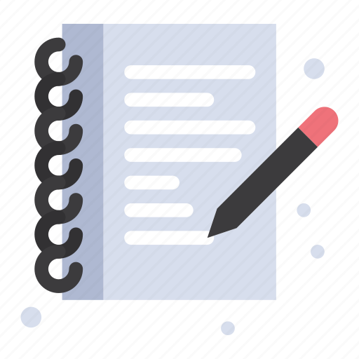 Book, hobbies, hobby, note, write icon - Download on Iconfinder