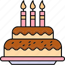 birthday cake, cake, dessert, sweet, food, delicious, tasty, bakery, birthday