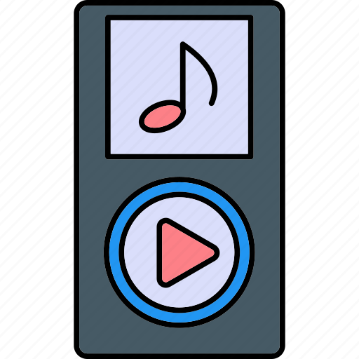 Mp3 player, music-player, music, player, multimedia, sound, audio icon - Download on Iconfinder