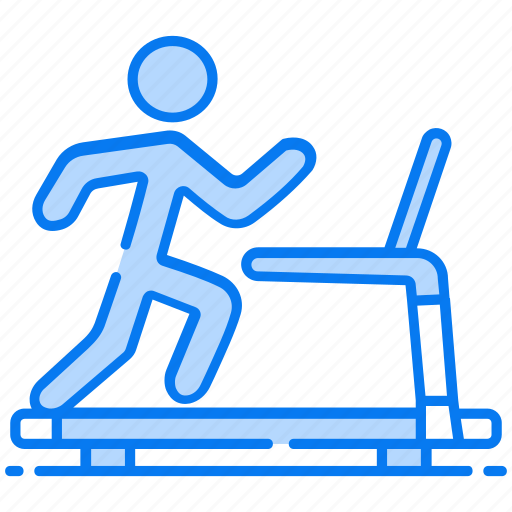 Fitness club, gym, running, treadmill, workout, exercise icon - Download on Iconfinder