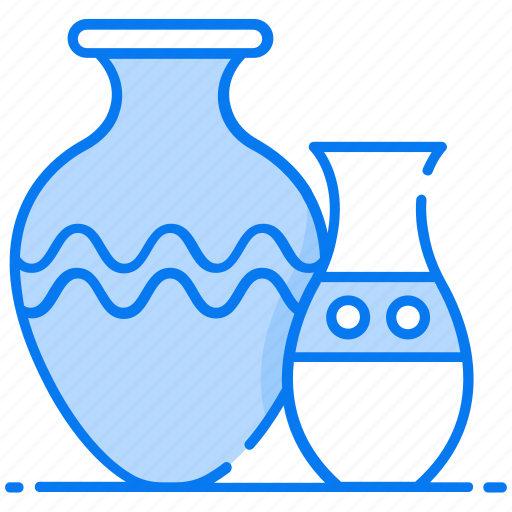 Pottery, ceramic, crockery, mud vase, traditional pot icon - Download on Iconfinder