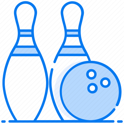 Alley pins, bowling, bowling game, bowling pins, hitting pins icon - Download on Iconfinder