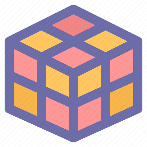 Brain, cube, game, puzzle, rubik icon - Download on Iconfinder
