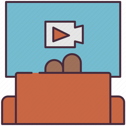 Tv, watching, television, watch, people, music, multimedia icon - Download on Iconfinder