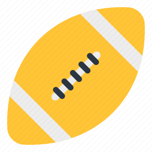 Rugby, american football, sports tool, sports equipment, playball icon - Download on Iconfinder