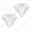 diamonds, carbon alloys, crystals, jewels, gems 