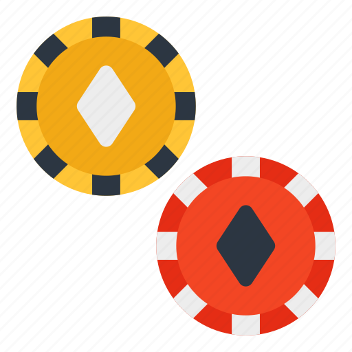 Casino chips, casino tokens, poker chips, poker tokens, tokens stack icon - Download on Iconfinder