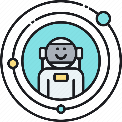 Astronaut, astronomy, galaxy, nasa, space, stars, universe icon - Download on Iconfinder