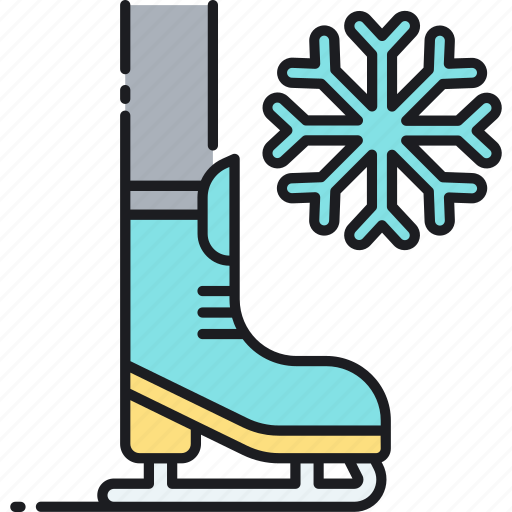 Ice, ice skate, ice skating, skating icon - Download on Iconfinder