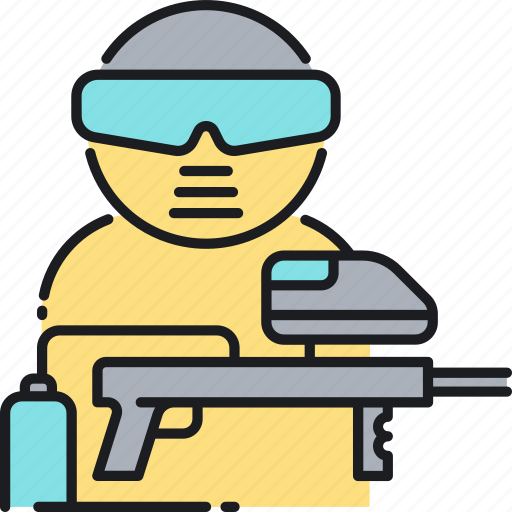 Paintball, paintball gun icon - Download on Iconfinder