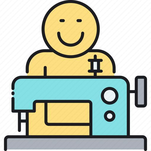 Sew, sewing, sewing machine, tailor icon - Download on Iconfinder