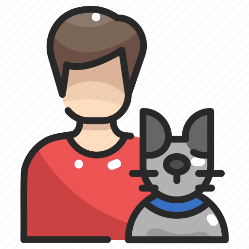 Animal, avatar, boy, cat, people, pet icon - Download on Iconfinder