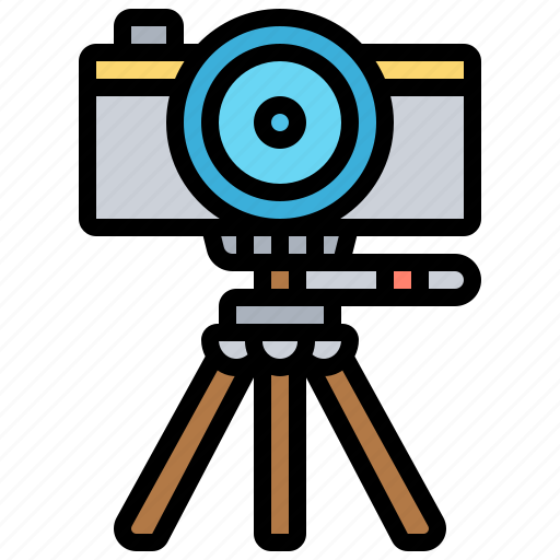 Camera, photography, pictures, professional, tripod icon - Download on Iconfinder
