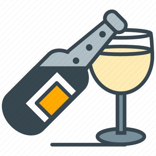 Bottle, celebrate, champagne, glass, hobby icon - Download on Iconfinder