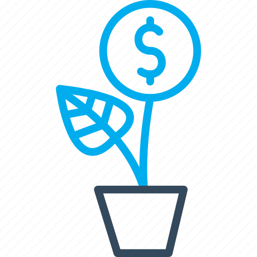 Dollar plant, investment, money plant, money tree, growth and protection icon - Download on Iconfinder