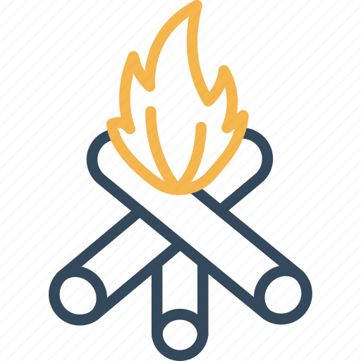 Flame, fire, wildfire, burn, bonfire icon - Download on Iconfinder