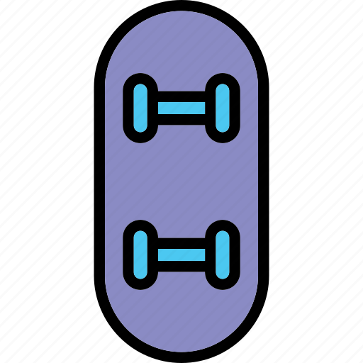 Skating board, skateboarding, skating, skate, extreme icon - Download on Iconfinder