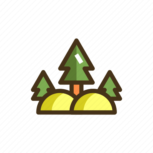 Forest, gardening, jungle, landscape, pine tree icon - Download on Iconfinder