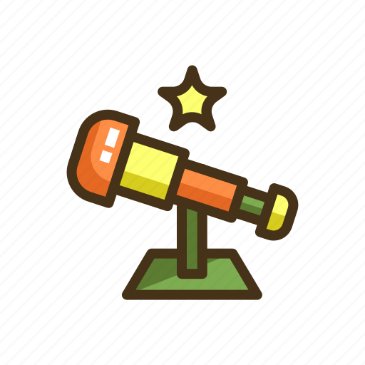 Stargaze, stargazing, telescope icon - Download on Iconfinder