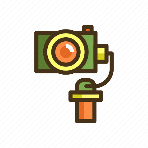 Gimbal, selfie stick, video logging, vlog icon - Download on Iconfinder