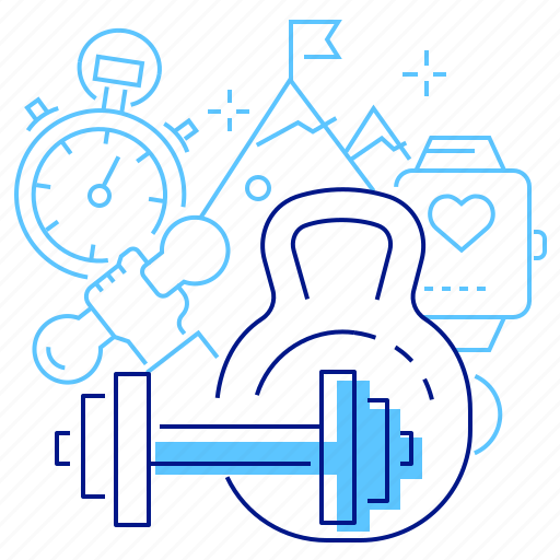 Exercising, fitness, weight lifting, workout icon - Download on Iconfinder