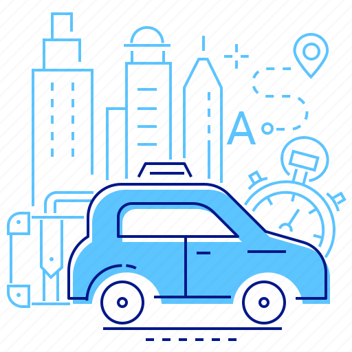 Car, driving, service, taxi icon - Download on Iconfinder