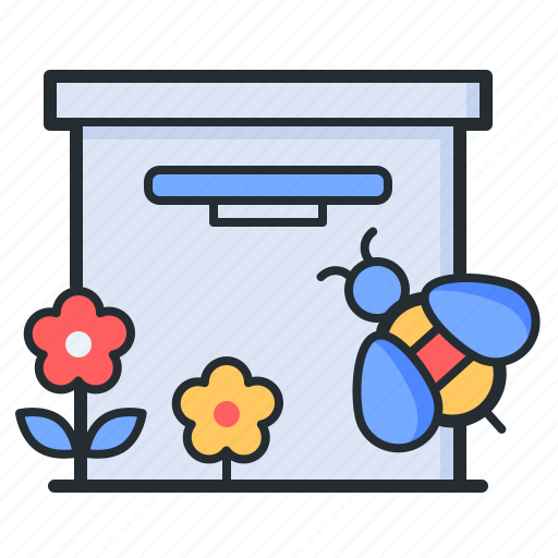 Beekeeping, beehive, bee, honey icon - Download on Iconfinder