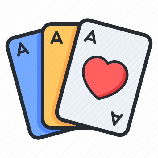 Aces, gambling, entertainment, card games icon - Download on Iconfinder