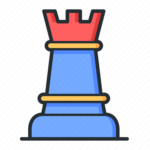Chess, rook, castle, hobby icon - Download on Iconfinder