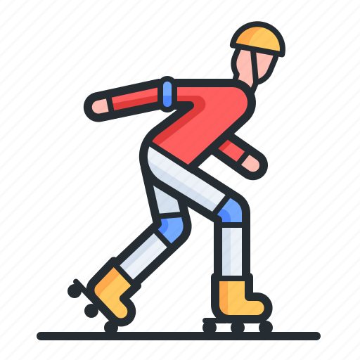 Sport, activity, human, roller skating icon - Download on Iconfinder