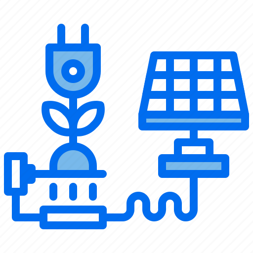 Cell, electric, energy, plant, plug, renewable, solar icon - Download on Iconfinder