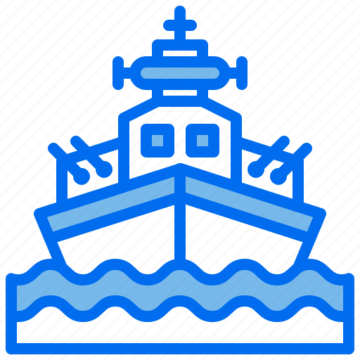 Military, ship, transport, weapon icon - Download on Iconfinder