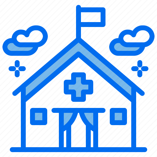 Health, hospital, medic, military, tent icon - Download on Iconfinder