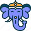 ganesh, elephant, indian, religion, god 