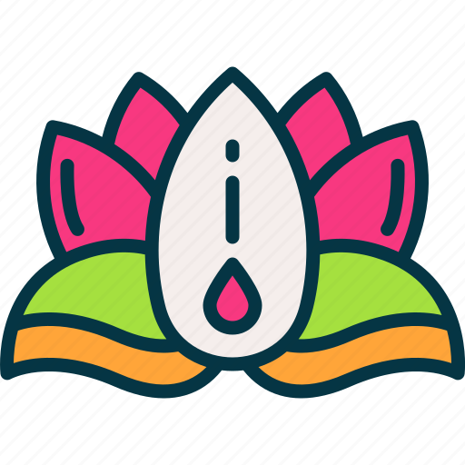 Lotus, flower, nature, harmony, meditation icon - Download on Iconfinder